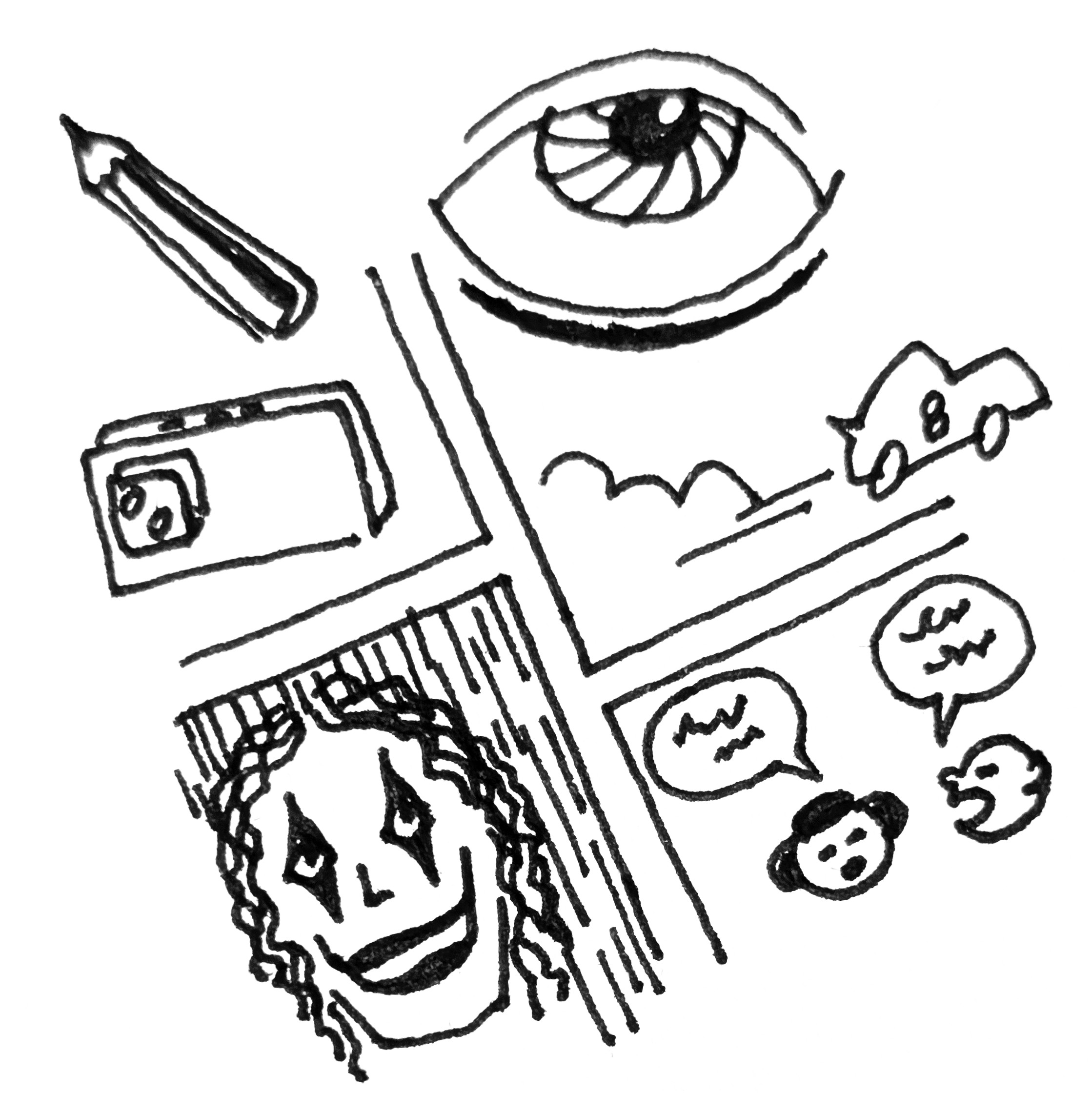 A linguaxe visual A linguaxe visual na fotografía e no cómic